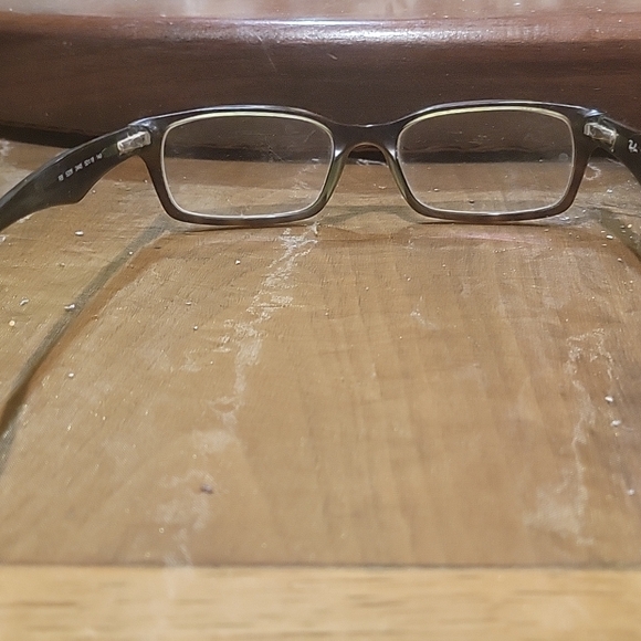 Brown Rectangular Eyeglasses - Picture 8 of 8